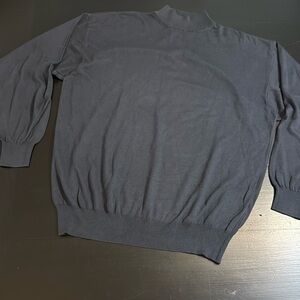 Poeta Moda made in Italy Classic Grey Men's Sweater